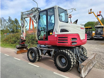 Mobilbagger Takeuchi TB 295 W mobiele graafmachine mobile excavator: das Bild 3