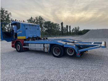 Autotransporter LKW Für die Beförderung von schwere Technik SCANIA 164 480 V8 GS MEPPEL: das Bild 5 Autotransporter LKW Für die Beförderung von schwere Technik SCANIA 164 480 V8 GS MEPPEL: das Bild 5