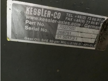 Vorderachse Liebherr Front Axle: das Bild 3