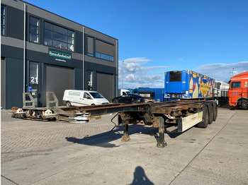 Container/ Wechselfahrgestell Auflieger Schmitz Cargobull SCF 24 Chassis / SAF + Disc / 2x Extendable / Lift Axle: das Bild 4
