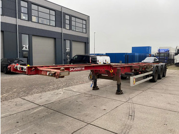 Container/ Wechselfahrgestell Auflieger Schmitz Cargobull SCF 24 G Chassis / SAF + Disc / 1x Extendable / Lift axle: das Bild 3
