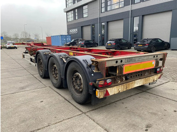 Container/ Wechselfahrgestell Auflieger Schmitz Cargobull SCF 24 G Chassis / SAF + Disc / 1x Extendable / Lift axle: das Bild 2