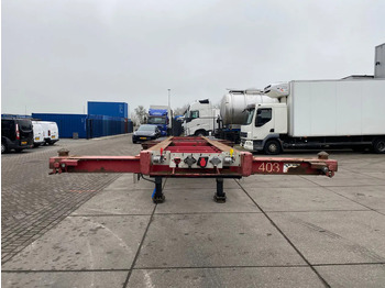 Container/ Wechselfahrgestell Auflieger Schmitz Cargobull SCF 24 G Chassis / SAF + Disc / 1x Extendable / Lift axle: das Bild 4