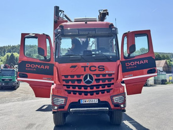 Holzschredder, LKW Mercedes-Benz ACTROS 6x4 DONAR 5810K ? Hack-LKW / Mobilhacker | TCS Umwelttechnik: das Bild 4