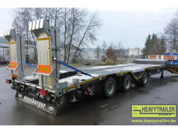Meusburger 3-Achs-Tele-Semi Roadrunner Bau mit Klapprampen - Tieflader Auflieger: das Bild 1 Meusburger 3-Achs-Tele-Semi Roadrunner Bau mit Klapprampen - Tieflader Auflieger: das Bild 1