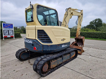 Minibagger Hyundai Robex CR60-9 met airco en 3 bakken: das Bild 4