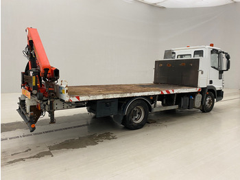 Pritsche LKW, Autokran Iveco 75E18: das Bild 4