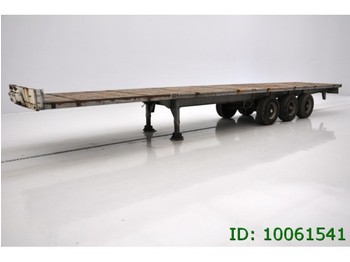 Pritschenauflieger/ Plattformauflieger Trouillet Spring Susp.: das Bild 1