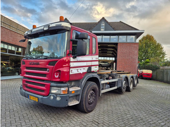 Seil Abrollkipper Scania P 420 8x2.. manuel gearbox.: das Bild 3