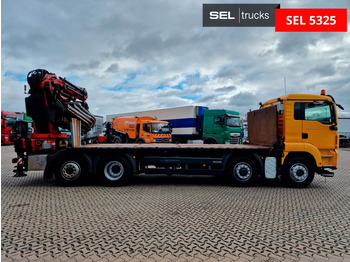 Autokran MAN TGS 35.480 8X4H-6 BL / Intarder / FASSI F560: das Bild 4
