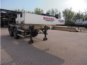 Container/ Wechselfahrgestell Auflieger Groenewegen 20CC-15-18 STEEL SPRINGS: das Bild 3 Container/ Wechselfahrgestell Auflieger Groenewegen 20CC-15-18 STEEL SPRINGS: das Bild 3