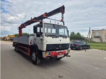 Pritsche LKW, Autokran Mercedes-Benz 1320 + HMF 6.5 ton crane: das Bild 2