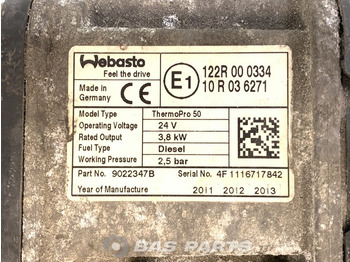 Heizung/ Lüftung für LKW Webasto TP50 Standkachel A 001 830 31 20: das Bild 5