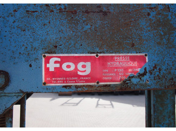 Anbauteil Wyposażenie Inna FOG p130 50T  Prasa hydrauliczna FOG 50T: das Bild 4