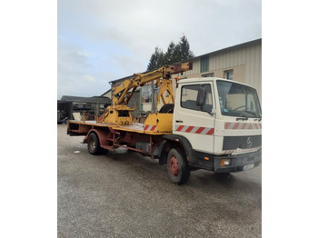 Pritsche LKW, Autokran Camion tarieres Plantation Poteaux France Telecom: das Bild 2
