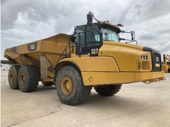 Knickgelenkter Dumper CATERPILLAR 745: das Bild 4
