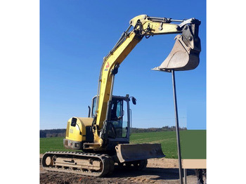 Kettenbagger WACKER NEUSON EZ80 E14-03 gummi 8t rubber: das Bild 2