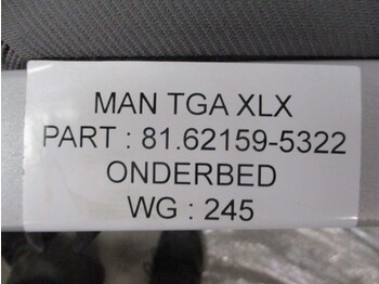 Fahrerhaus und Interieur für LKW MAN TGX 81.62153-5322 ONDER BED: das Bild 3