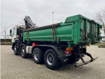 Autokran DAF CF410 / 8X4 / BIG AXLE / FULL-STEEL /2 SIDE TIPPER/ ONLY:363247 KM / AUTOMATIC / EURO-6 / 2014: das Bild 3 Autokran DAF CF410 / 8X4 / BIG AXLE / FULL-STEEL /2 SIDE TIPPER/ ONLY:363247 KM / AUTOMATIC / EURO-6 / 2014: das Bild 3