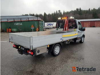 PKW Lätt lastbil med flak och kran , Ford Transit 350  2.2 TDCi: das Bild 4