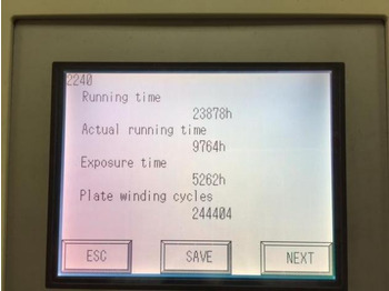 Druckmaschine Agfa Avalon N 8-50 Thermal CtP System (OEM Screen PT-R 8800): das Bild 5