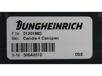 Armaturenbrett für Flurförderzeug Jungheinrich 51201885 | Battery Hour indicator Candis 4 Can Open: das Bild 3