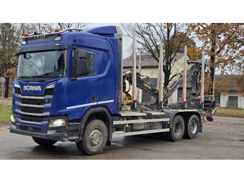SCANIA R 450 Holztransporter
