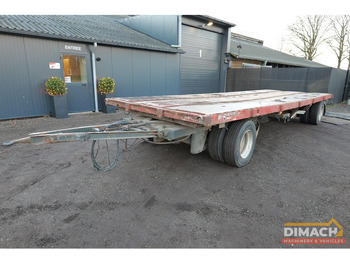 Pritschenauflieger/ Plattformauflieger Van Hool ONBEKEND Platte kar snelverkeer - luchtremmen - 770x246cm plateau afmetingen: das Bild 4
