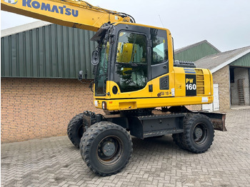 Mobilbagger Komatsu PW160-8: das Bild 4