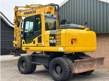 Mobilbagger Komatsu PW160-8: das Bild 3