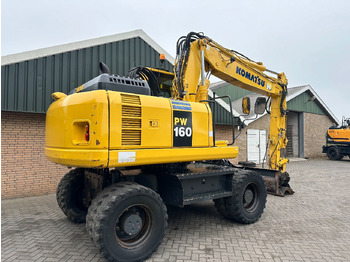 Mobilbagger Komatsu PW160-8: das Bild 5