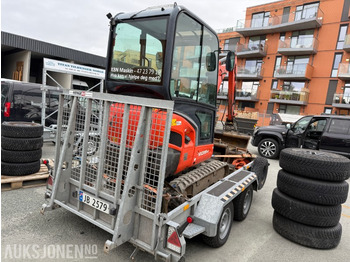2018 Kubota KX019-4 minigraver m/ Tysse XTREME maskinhenger – Leasing 2018 Kubota KX019-4 minigraver m/ Tysse XTREME maskinhenger: das Bild 3