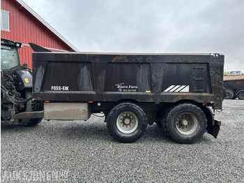Landmaschine Foss-Eik FS160 Dumperhenger – Hardox 10 mm – Hydraulisk sving – 2016: das Bild 2 Landmaschine Foss-Eik FS160 Dumperhenger – Hardox 10 mm – Hydraulisk sving – 2016: das Bild 2