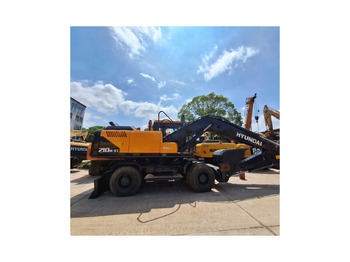 Mobilbagger Hyundai 210w-9T wheel excavator: das Bild 2