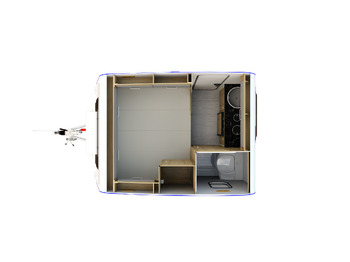 Wohnwagen neu kaufen Niewiadów N126 NTL SPRINT 3 person 750kg NTL-SPRINT best price: das Bild 4