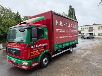 Plane LKW 2013 MAN TGL Curtainside Truck: das Bild 3