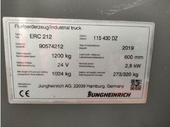 Hochhubwagen Jungheinrich ERC 212: das Bild 5