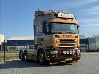 Sattelzugmaschine Scania R730 V8 V8, SHOWTRUCK VOLLUCHT, RETARDER,  HYDRAULIEK, BOOGIE, ALU WIELEN, LEER.: das Bild 2