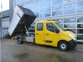 Kipper Transporter, Transporter mit Doppelkabine Renault Master T35 2.3 dCi 92KW L3 DOKA Dubbelcabine Kipper: das Bild 4