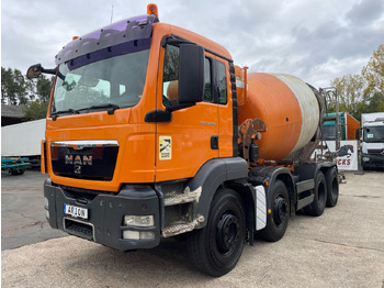 Fahrmischer MAN TGS 32.360 8x4 BB Betonmischer/CIFA/SL9/9m3/EU4: das Bild 3