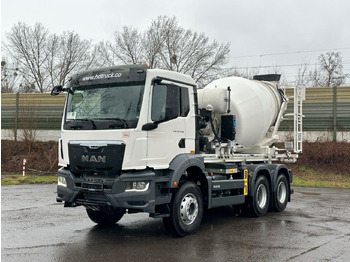 Abrollkipper, Autokran MAN TGS 33.440 6x4 Euro6e Abroller + Fahrmischer: das Bild 2