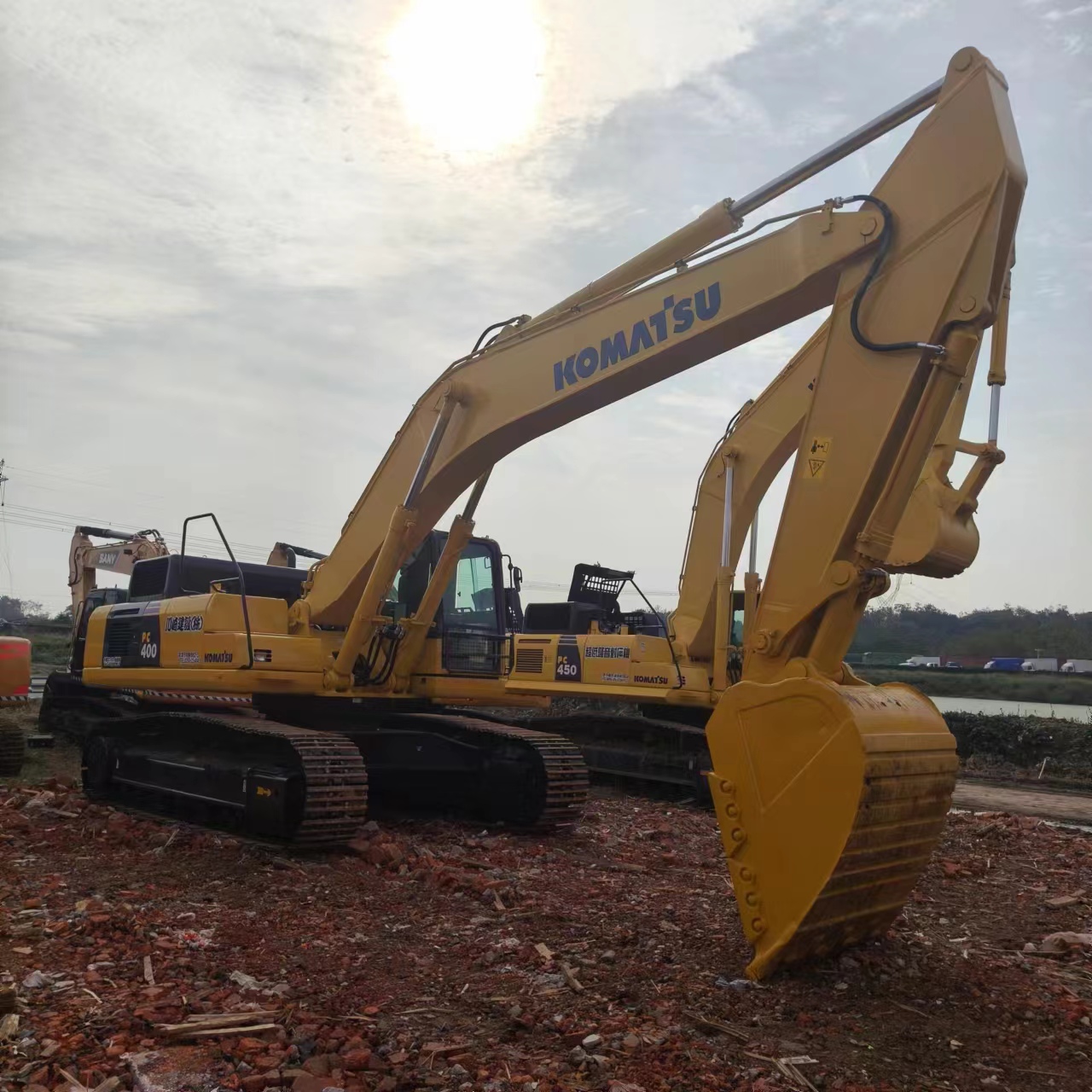Kettenbagger KOMATSU PC400: das Bild 5