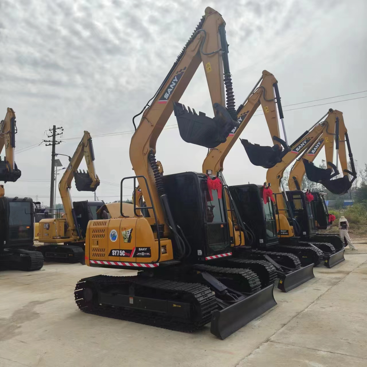 Minibagger SANY SY75C: das Bild 2 Minibagger SANY SY75C: das Bild 2