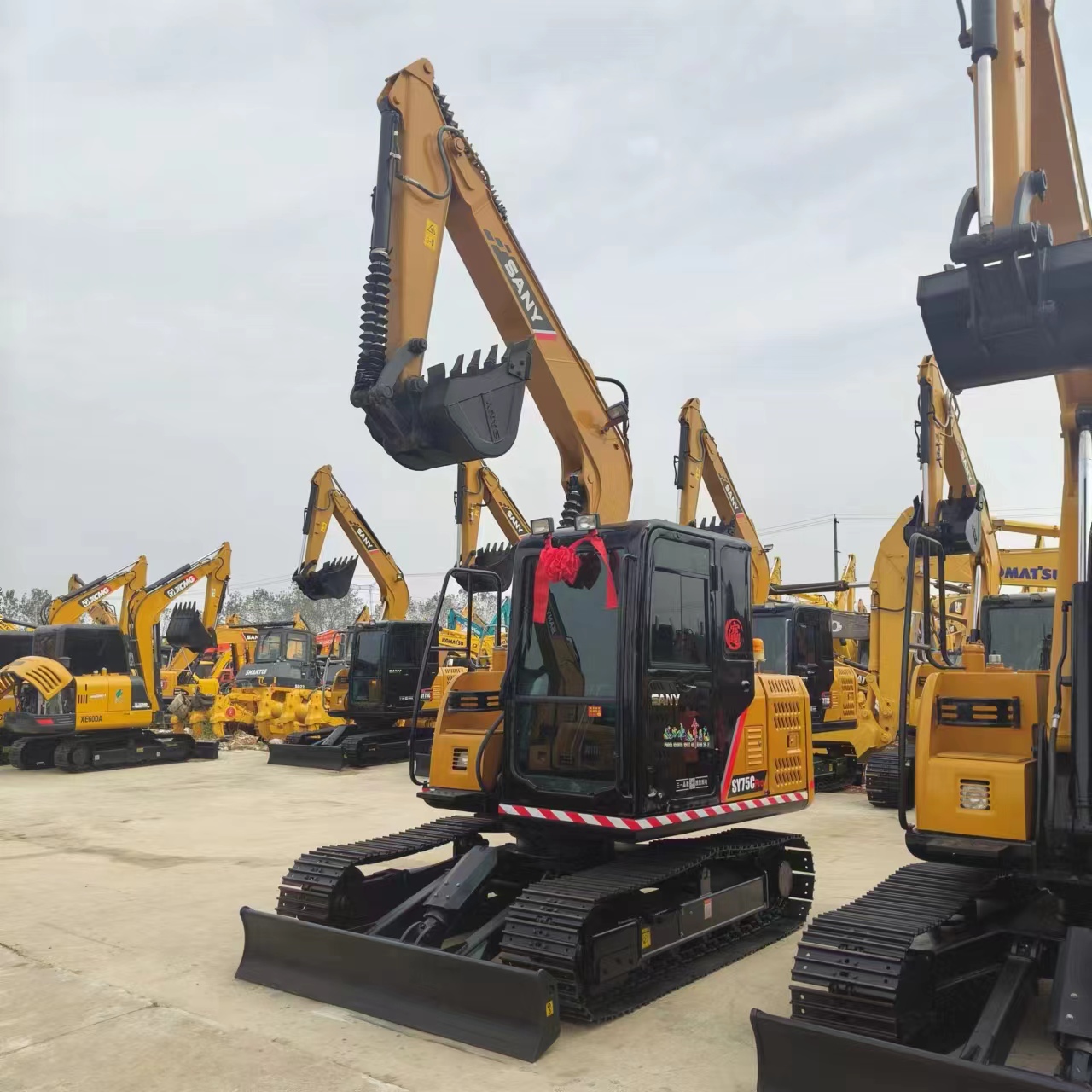 Minibagger SANY SY75C: das Bild 4 Minibagger SANY SY75C: das Bild 4