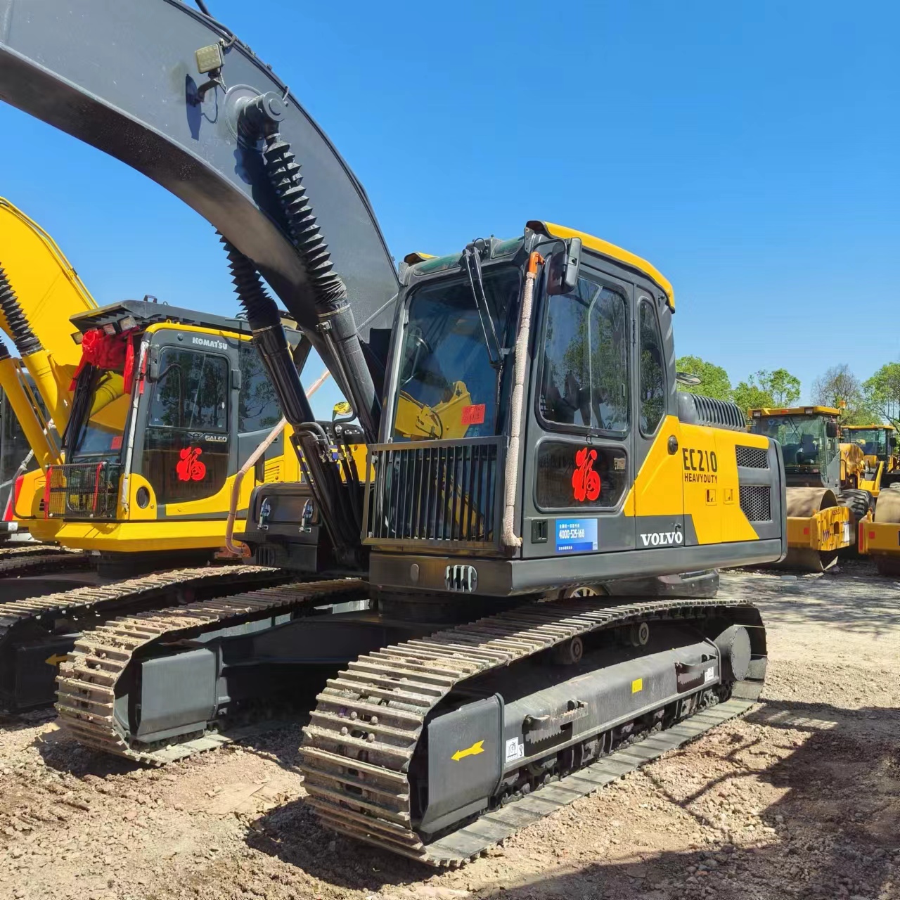 Kettenbagger VOLVO EC210: das Bild 3