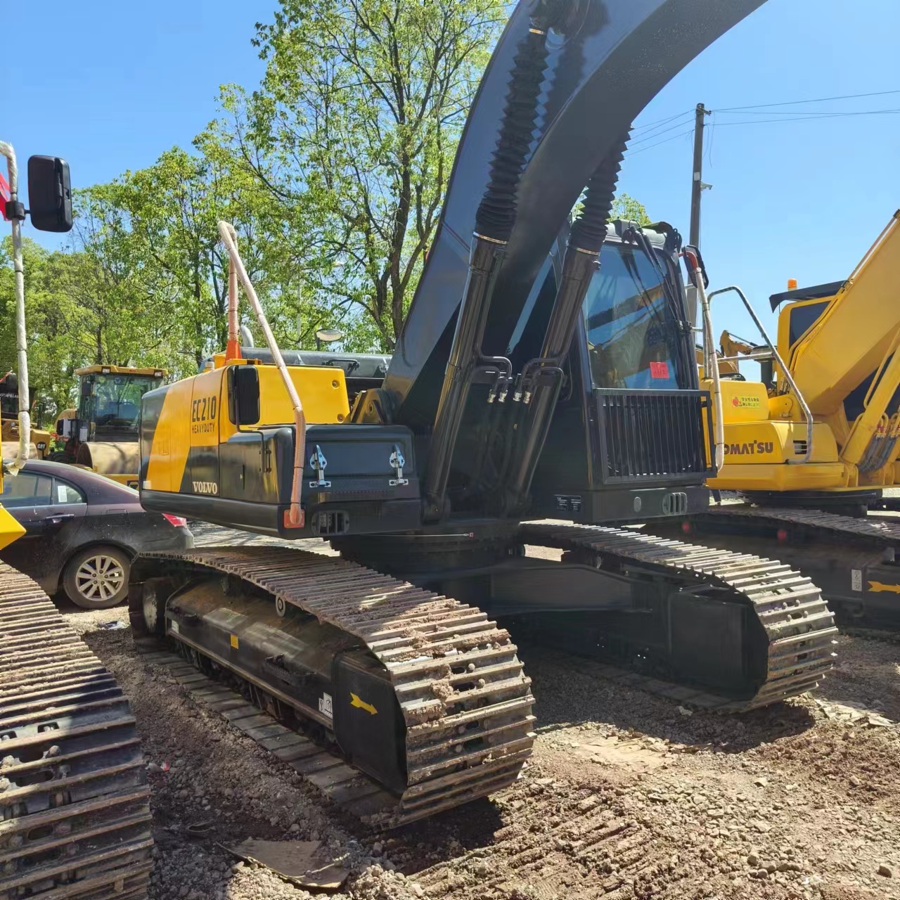 Kettenbagger VOLVO EC210: das Bild 4