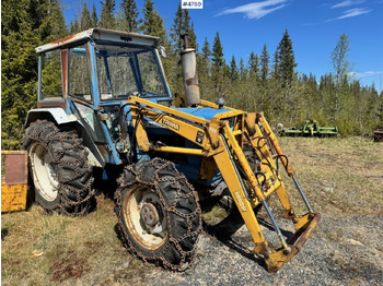 Traktor 1978 Ford 6600 4x4 w/ Front Loader, Bucket, Twin Wheels and Winch.: das Bild 5 Traktor 1978 Ford 6600 4x4 w/ Front Loader, Bucket, Twin Wheels and Winch.: das Bild 5