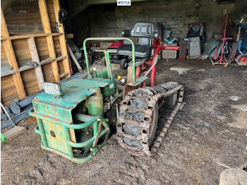 Traktor Ca. 1960  Agria Drabant with Winch: das Bild 3