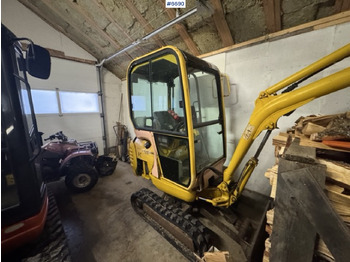 Bagger Komatsu PC15R excavator with 2 buckets!: das Bild 3