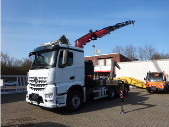 Autokran neu kaufen Mercedes-Benz 3248 Fassi Abroller + Fassi F275A 8x4 TRIDEM: das Bild 4